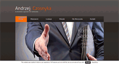 Desktop Screenshot of czosnyka-komornik.pl